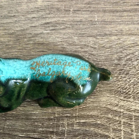 Vtg Drip Glaze Dog - Picture 12 of 14